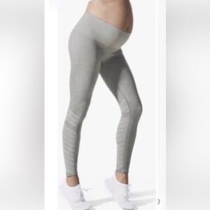 BLANQI Heather Gray Maternity Leggings